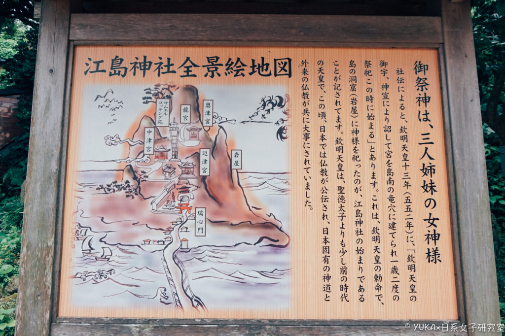 江之島：江島神社