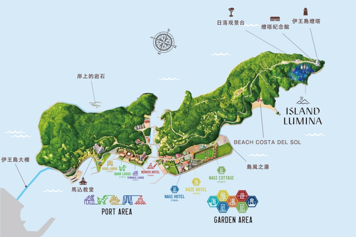 長崎伊王島地圖