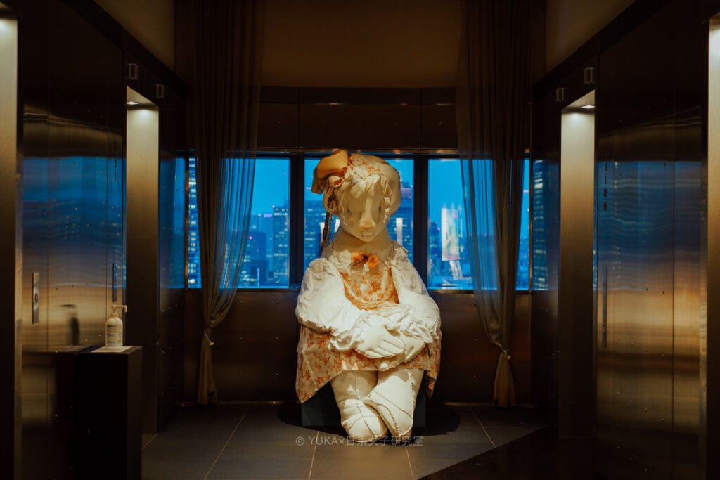 Park Hotel Tokyo 東京花園酒店-電梯裝置藝術