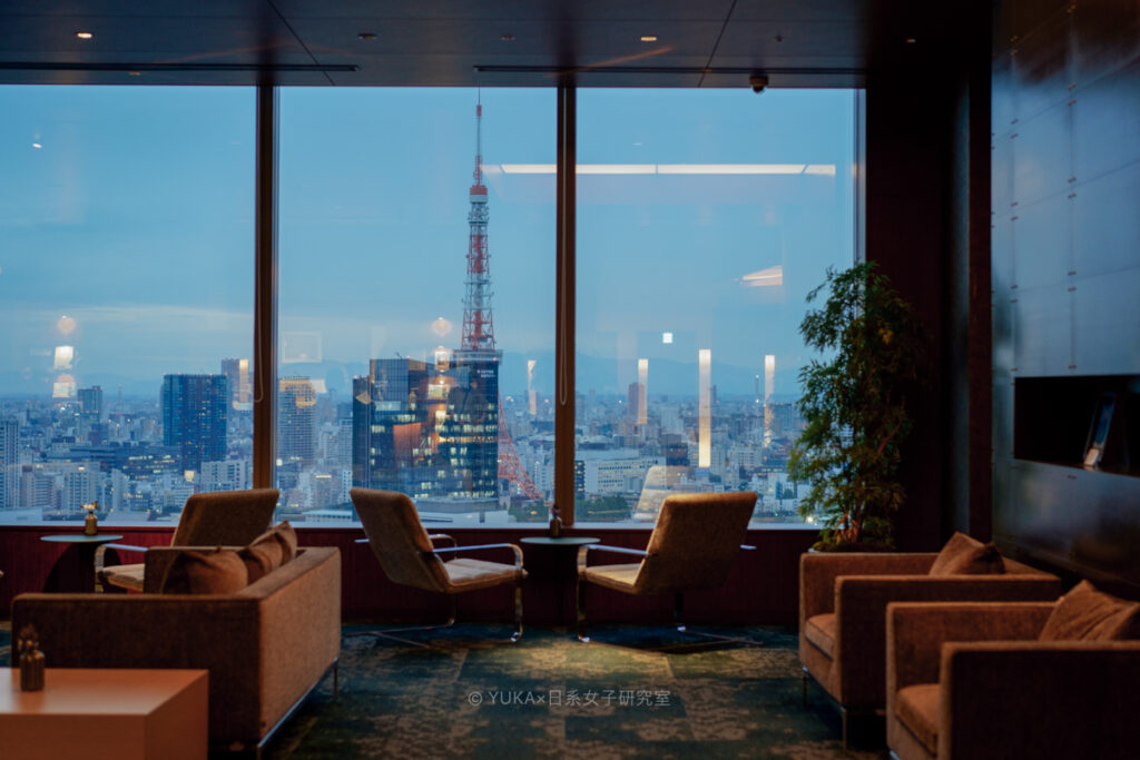 Park Hotel Tokyo 東京花園酒店-大廳的東京鐵塔
