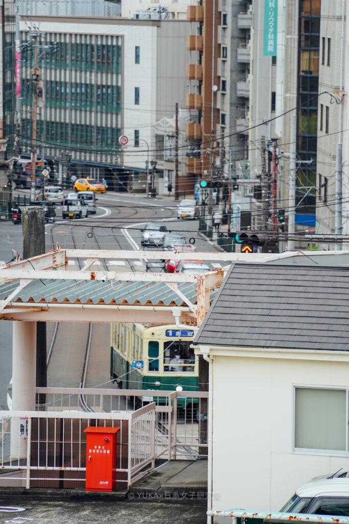 長崎住宿推薦-路面電車崇福寺站