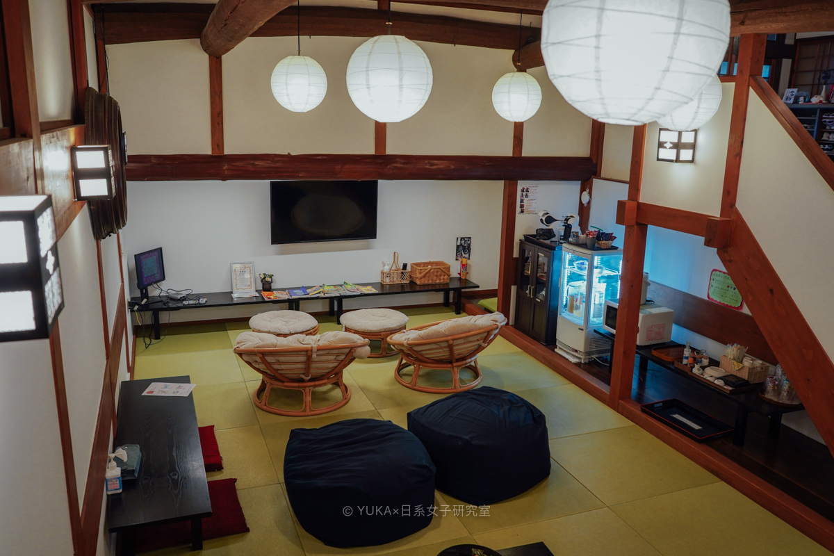 由布院住宿-Okaeri溫泉旅館-休憩室